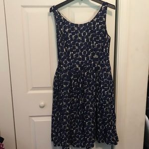 Boden summer fit n flare dress us12